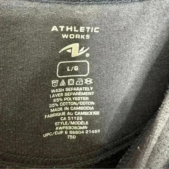 Athletic Works Sweatshirt Blue  Size Large - Picture 5 of 16